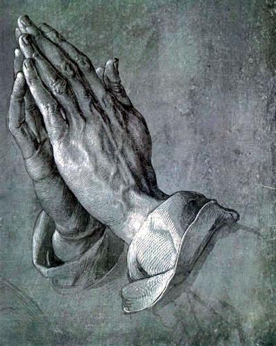 دستان دعا کننده