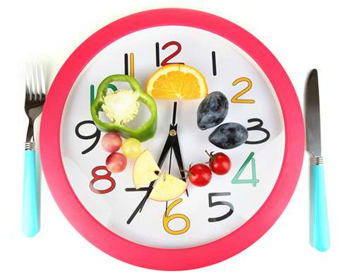 رژیم غذایی چه ساعتی چه غذایی