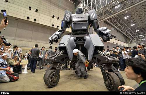 بزرگترین ربات جنگجوی جهان